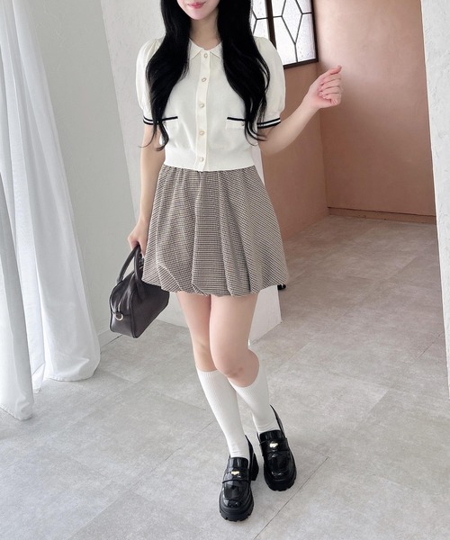 INGNI（イング）の「バルーンミニスカパン（スカート・レディース・ベージュ/グレー系6/ブラック/ブラウン系その他2・FREE）」の17枚目の写真