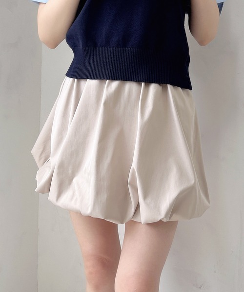 INGNI（イング）の「バルーンミニスカパン（スカート・レディース・ベージュ/グレー系6/ブラック/ブラウン系その他2・FREE）」の19枚目の写真