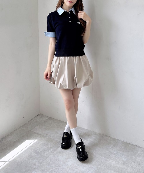 INGNI（イング）の「バルーンミニスカパン（スカート・レディース・ベージュ/グレー系6/ブラック/ブラウン系その他2・FREE）」の22枚目の写真