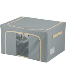 BACKYARD FAMILY（バックヤードファミリー）の「窓付＆積み重ね収納ボックス 55L（収納グッズ）」