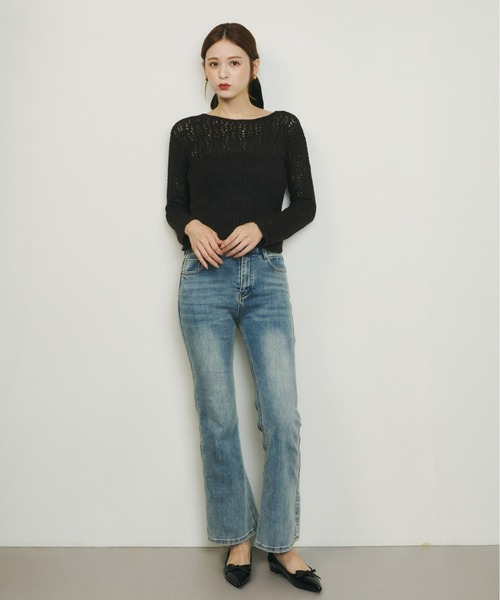 Olu.(オルドット)の「リボンバレエパンプス(パンプス・レディース・ブラック/ホワイト・35/37/39)」の7枚目の写真