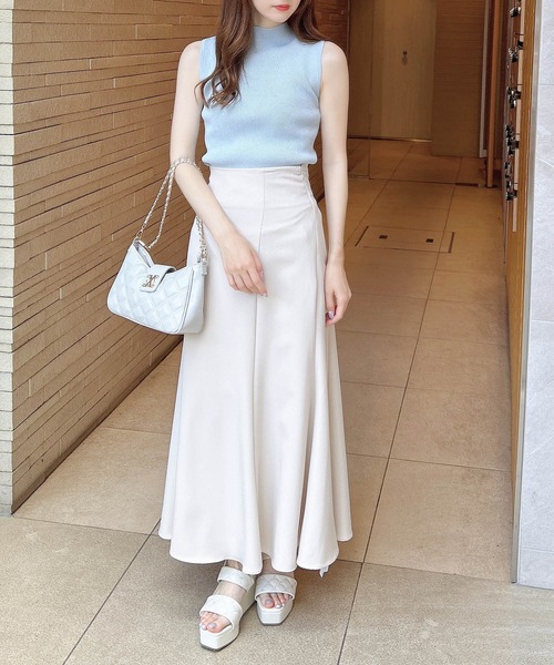 INGNI（イング）の「ラメノースリニット（ニット/セーター・レディース・オフホワイト/ブラック/サックスブルー/ピンク・M）」の18枚目の写真