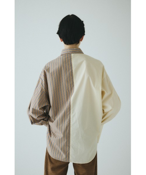 セール】Bicolor shirt バイカラーシャツ（シャツ/ブラウス）｜HeRIN