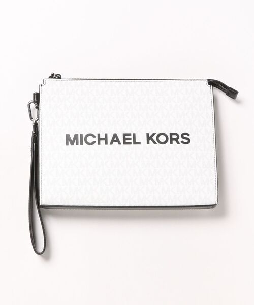 新品 未使用 マイケルコース バッグ クラッチバッグ 鞄 ポーチ Michael MICHAEL KORS クラッチバッグ COOPER ポーチ ラージ メンズ