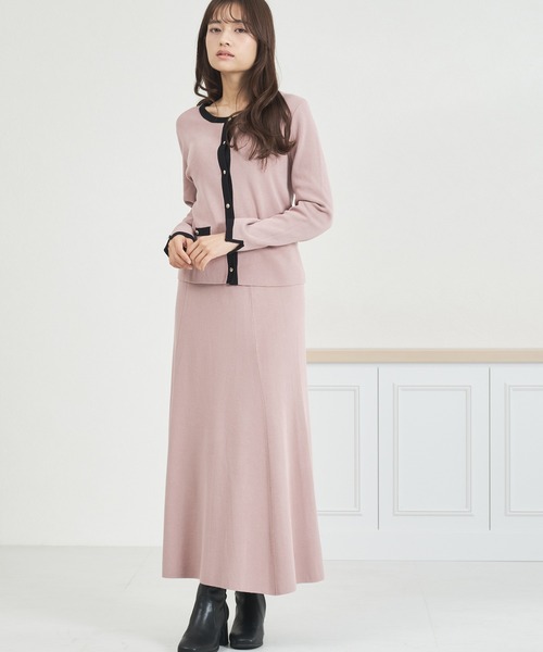 MASH 4点セット セール】WEB限定 配色ニットセットアップ（ワンピース）｜MISCH MASCH