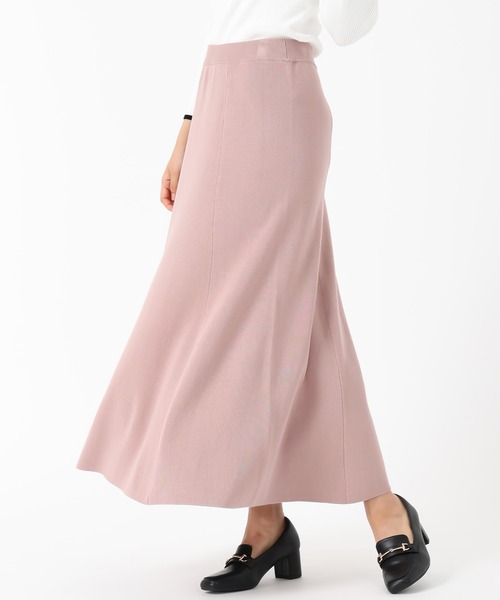 MISCH MASCH（ミッシュマッシュ）の「WEB限定 配色ニットセットアップ（ワンピース・レディース・ピンク/ブラック・ﾌﾘ-）」の15枚目の写真