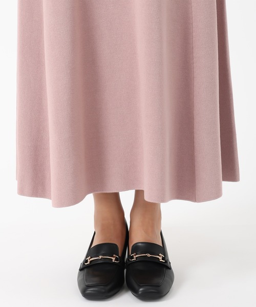 MISCH MASCH（ミッシュマッシュ）の「WEB限定 配色ニットセットアップ（ワンピース・レディース・ピンク/ブラック・ﾌﾘ-）」の17枚目の写真