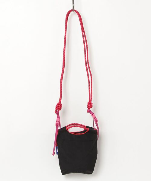 DOUBLE STANDARD CLOTHING（ダブルスタンダードクロージング）の「Ball&Chain / フラワーベア ミニショッピングバッグ（エコバッグ/サブバッグ・レディース・ブラック・FREE）」の5枚目の写真