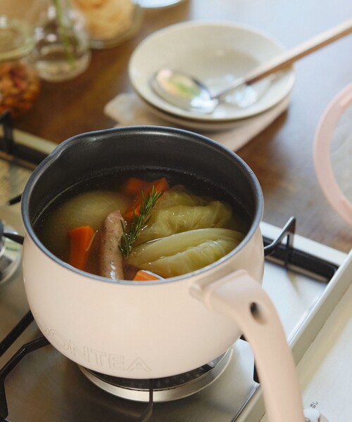 Afternoon Tea（アフタヌーンティー）の「ロゴワークスマルチポット（鍋/フライパン・レディース・オフホワイト・ONE SIZE）」の2枚目の写真