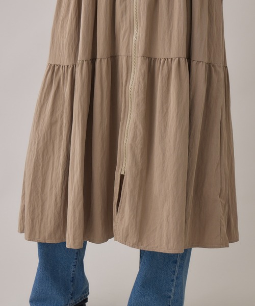 Paradise Picnic(パラダイスピクニック)の「ティアードジレワンピ(ワンピース・レディース・ブラック/ベージュ・FREE)」の22枚目の写真