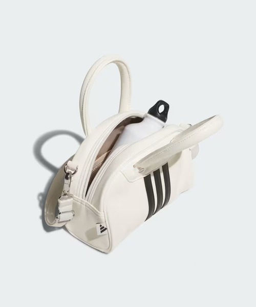 adidas（アディダス）の「adidas/アディダス ミニボストンバック ミニ ボウリングバッグ UB874（ボストンバッグ・レディース・ブラック×ホワイト/ホワイト×ブラック・FREE）」の9枚目の写真