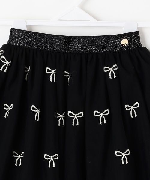 セール】ボウ刺しゅうチュールスカート（スカート）｜kate spade new