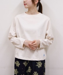 ORCIVAL/オーシバル コットンロード クルーネックロングスリーブプルオーバー CREW NECK LONG SLEEVE PULLOVER B259