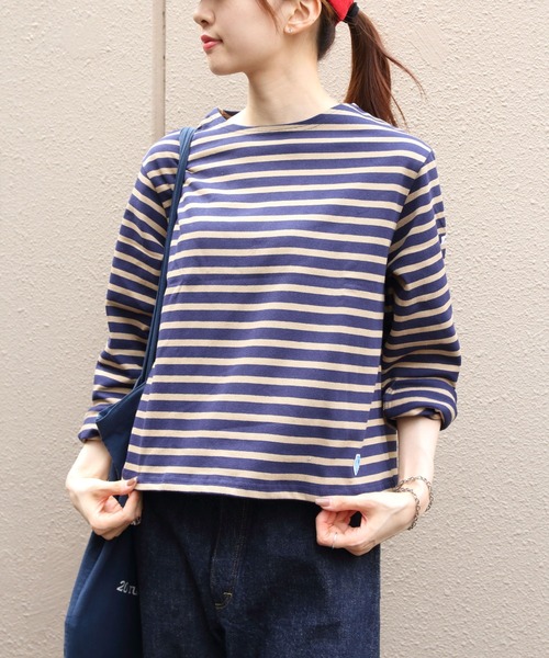 オーシバル B259 ORCIVAL/オーシバル コットンロード クルーネックロングスリーブ