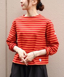 ORCIVAL | ORCIVAL/オーシバル　コットンロード クルーネックロングスリーブプルオーバー　CREW NECK LONG SLEEVE PULLOVER　B259(Tシャツ/カットソー)