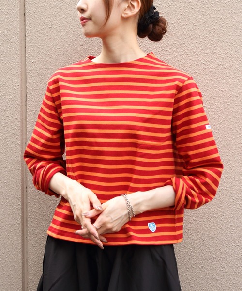 オーシバル B259 ORCIVAL/オーシバル コットンロード クルーネックロングスリーブ