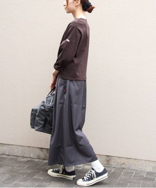 ORCIVAL（オーシバル）の「ORCIVAL/オーシバル　コットンロード クルーネックロングスリーブプルオーバー　CREW NECK LONG SLEEVE PULLOVER　B259（Tシャツ/カットソー・レディース・ブラック/レッド/ブラウン/ネイビー/ベージュ/ブルー・1）」の22枚目の写真