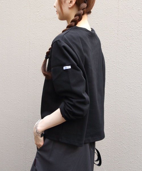 ORCIVAL（オーシバル）の「ORCIVAL/オーシバル　コットンロード クルーネックロングスリーブプルオーバー　CREW NECK LONG SLEEVE PULLOVER　B259（Tシャツ/カットソー・レディース・ブラック/レッド/ブラウン/ネイビー/ベージュ/ブルー・1）」の11枚目の写真