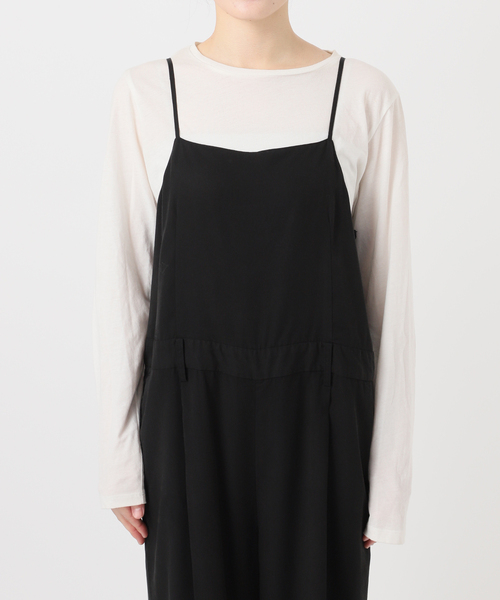 B.C STOCK（ベーセーストック）の「セルロースドレスタックサロペット（その他パンツ・レディース・カーキ/ブラック・FREE）」の16枚目の写真