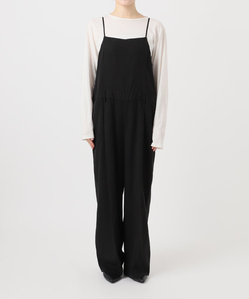 B.C STOCK（ベーセーストック）の「セルロースドレスタックサロペット（その他パンツ・レディース・カーキ/ブラック・FREE）」の10枚目の写真