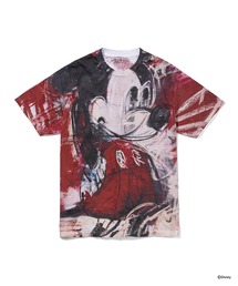 Disney(�f�B�Y�j�[)��MICKEY MOUSE / PATTERNED T-SHIRT(T�V���c/�J�b�g�\�[)