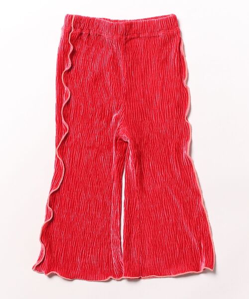 TARKER(ターカー)の「【ジュニアあり】ベロアフレアパンツ(その他パンツ・キッズ・スミクロ/イエロー/ピンク・90/100/110/120/130/140/150)」の3枚目の写真