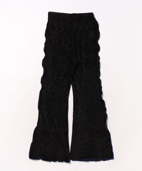 TARKER(ターカー)の「【ジュニアあり】ベロアフレアパンツ(その他パンツ・キッズ・スミクロ/イエロー/ピンク・90/100/110/120/130/140/150)」の4枚目の写真