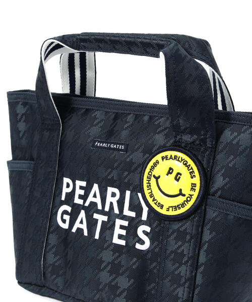 PG ハンドバッグ　ラウンドバッグ　黒　ゴルフバッグ　パーリーゲイツ PEARLY GATES】PG is PG カートバッグ (UNISEX)（ゴルフグッズ