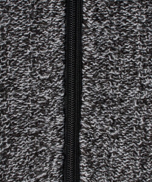 ATTISESSION(アティセッション)の「<ATTISESSION>ケーブル ジップ フーディー トップス(カーディガン/ボレロ・レディース・グレー系/オフホワイト・FREE)」の13枚目の写真