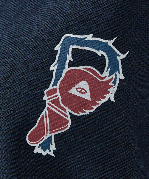 POLeR(ポーラー)の「【POLER/ポーラー】BIG LOGO CREW/ビッグロゴ クルーネックスウェット/両面プリント/ユニセックス(スウェット・メンズ・グレー/グリーン/ネイビー・M/L)」の18枚目の写真