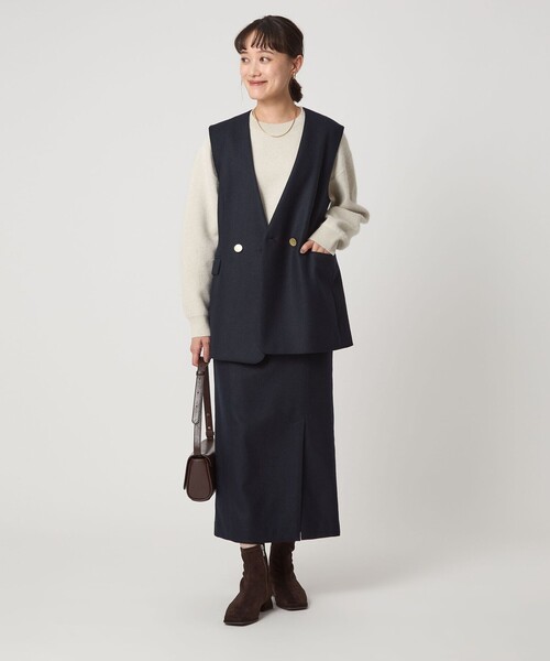 ニットグレーぴちょん様 セール】ホックビスチェセットニット（アンサンブル）｜LIAN（リアン