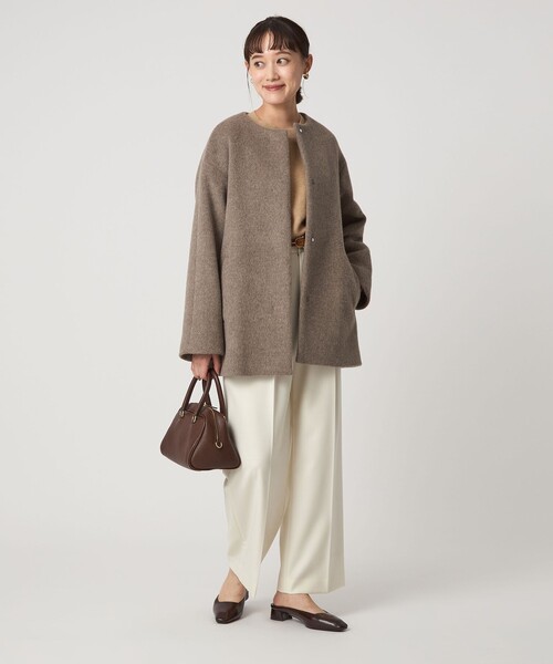 FOXブレンドラメフォルムドルマンニットプルオーバー FOXブレンド ラメ フォルム ドルマン ニット プルオーバー（ニット