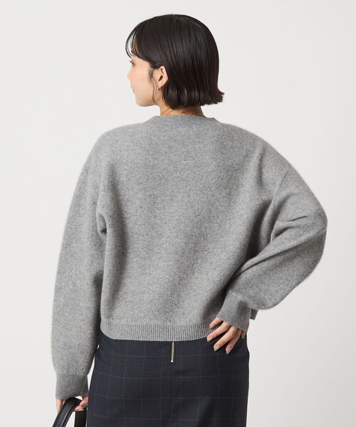 FOXブレンド ラメ フォルム ドルマン ニット プルオーバー（ニット