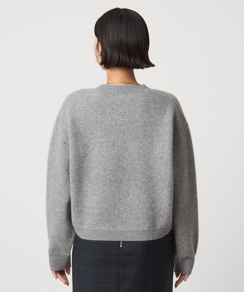 セール】FOXブレンド ラメ フォルム ドルマン ニット プルオーバー