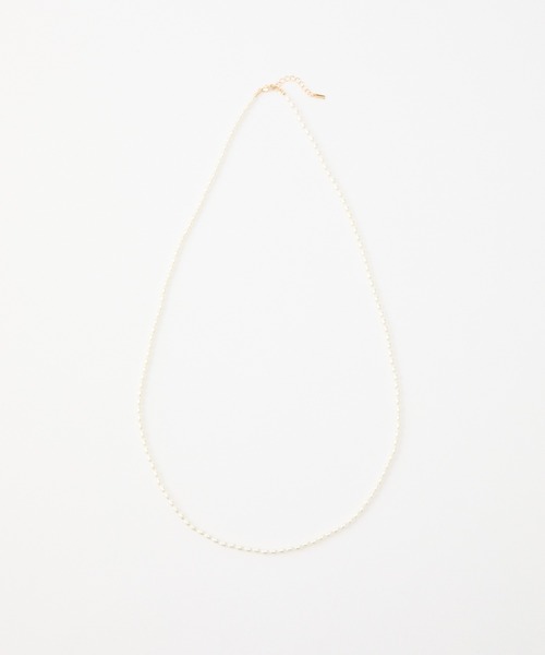 COLONY 2139(コロニートゥーワンスリーナイン)の「2SETパールシロングネックレス(ネックレス・レディース・ホワイト・FREE)」の6枚目の写真