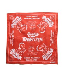 FREAK'S STORE(t[NXXgA)RANDY'S DONUTS/fB[Yh[ic RANDYS MANY LOGOS BANDANA/ fB[Yj[So_i(o_i/XJ[t)