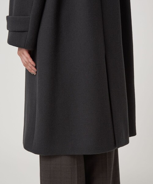 size SHORTあり］SENTDALE WOOL セントデールウール ノーカラー コート