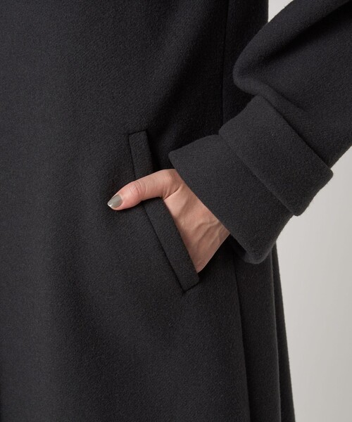 グリーンレーベルリラクシング セントデールウールノーカラーミドルコート M green label relaxing（グリーンレーベルリラクシング）の「SENTDALE