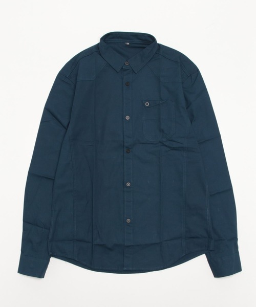 ARCADE（アーケード）の「オックスフォード 長袖シャツジャケット -ARCADE Limited Line-（シャツ/ブラウス・メンズ・ワイン/ネイビー/ベージュ/カーキ/ホワイト/ブラック・4XL/3XL/L/XL/M/XXL）」の10枚目の写真