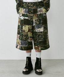 AIVER | PALEDUSK×AIVER　カモボロワイドクォーターパンツ(その他パンツ)