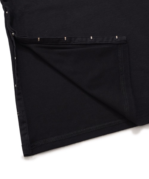 Dita Muaj.（ディータムアージュ）の「【もっちり厚手】サイドホック スムースプルオーバー（Tシャツ/カットソー・レディース・ブラック/グレー/ホワイト・FREE）」の18枚目の写真