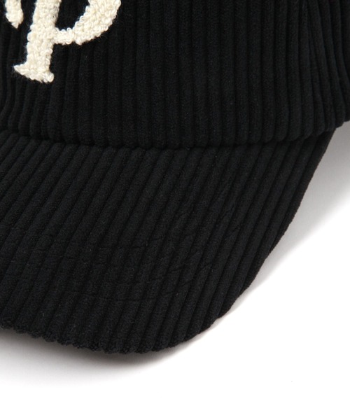 LAKOLE（ラコレ）の「フトコーデュロイロゴキャップ / 579970（キャップ・レディース・ブラウン/ブラック/アイボリー・FREE）」の9枚目の写真