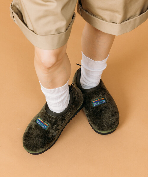 FREAK'S STORE(フリークスストア)の「限定展開 マイクロフリース ボアモック スリッポン(スニーカー・メンズ・ブラック/オリーブ・23.0cm/24.0cm/25.0cm/26.0cm/27.0cm/28.0cm)」の5枚目の写真