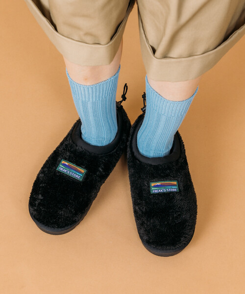 FREAK'S STORE(フリークスストア)の「限定展開 マイクロフリース ボアモック スリッポン(スニーカー・メンズ・ブラック/オリーブ・23.0cm/24.0cm/25.0cm/26.0cm/27.0cm/28.0cm)」の11枚目の写真