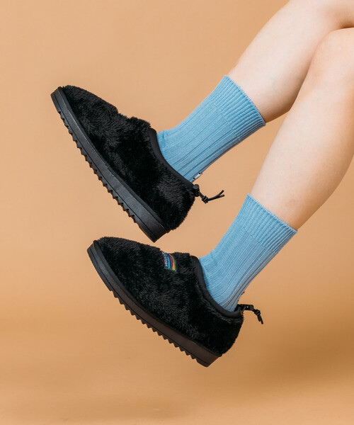 FREAK'S STORE(フリークスストア)の「限定展開 マイクロフリース ボアモック スリッポン(スニーカー・メンズ・ブラック/オリーブ・23.0cm/24.0cm/25.0cm/26.0cm/27.0cm/28.0cm)」の12枚目の写真