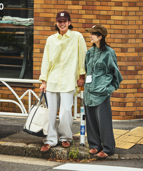 FREAK'S STORE(フリークスストア)の「ウォッシャブル スウェットライク イージー ニットパンツ/静電気ケア(その他パンツ・メンズ・チャコールグレー/ブラック/オフホワイト・MEDIUM/LARGE)」の11枚目の写真