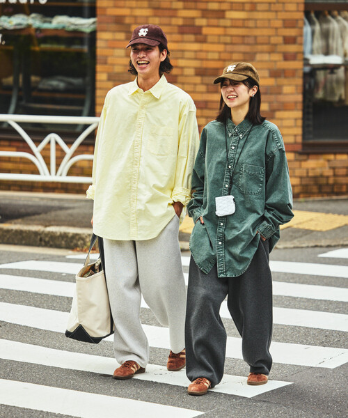 FREAK'S STORE(フリークスストア)の「ウォッシャブル スウェットライク イージー ニットパンツ/静電気ケア(その他パンツ・メンズ・チャコールグレー/ブラック/オフホワイト・MEDIUM/LARGE)」の12枚目の写真