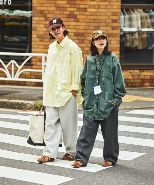 FREAK'S STORE(フリークスストア)の「ウォッシャブル スウェットライク イージー ニットパンツ/静電気ケア(その他パンツ・メンズ・チャコールグレー/ブラック/オフホワイト・MEDIUM/LARGE)」の13枚目の写真