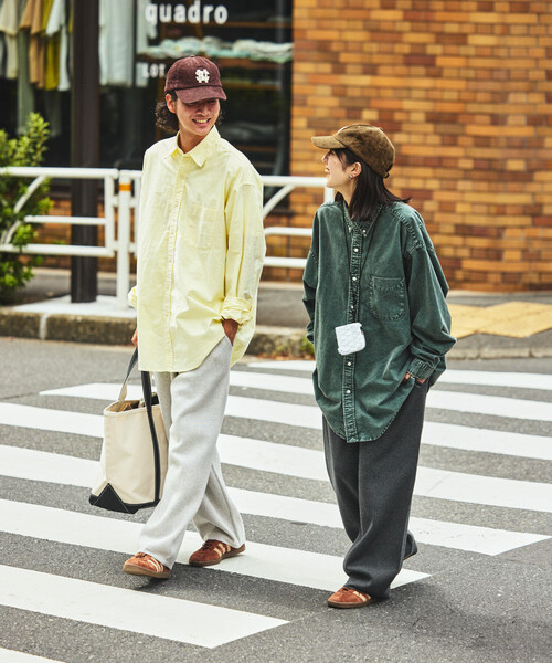 FREAK'S STORE(フリークスストア)の「ウォッシャブル スウェットライク イージー ニットパンツ/静電気ケア(その他パンツ・メンズ・チャコールグレー/ブラック/オフホワイト・MEDIUM/LARGE)」の14枚目の写真