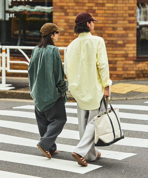 FREAK'S STORE(フリークスストア)の「ウォッシャブル スウェットライク イージー ニットパンツ/静電気ケア(その他パンツ・メンズ・チャコールグレー/ブラック/オフホワイト・MEDIUM/LARGE)」の15枚目の写真